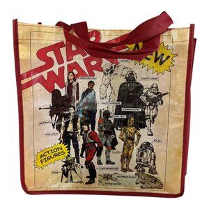 Star Wars Action Figures Comic Style Tote Bag – Legacy Licensing Partners NWT